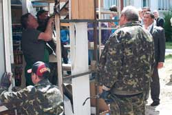 Знесення кіоску на Троєщині перетворилося на драматичне дійство