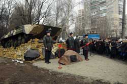 У Голосіївському районі встановлено пам’ятний знак воїнам-інтернаціоналістам