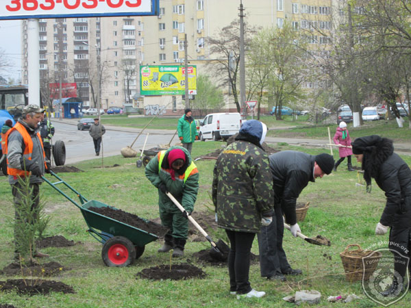 «Громадянський Корпус» взяв участь у благоустрої Дарницького району