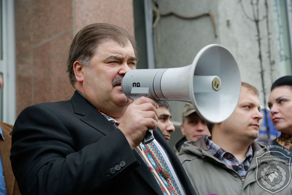 Противники МАФів та підприємці з’ясовували стосунки коло Шевченківської РДА