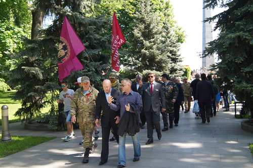 «Громадянський Корпус» та Партія ветеранів Афганістану вшанували пам’ять полеглих бійців