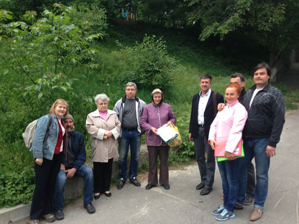 Наш дружній кандидат Олександр Титаренко зустрічався з виборцями