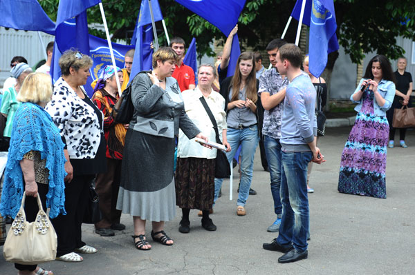 Ми захищаємо дрібний та середній бізнес: мітинги на Подолі та Дегтярівській