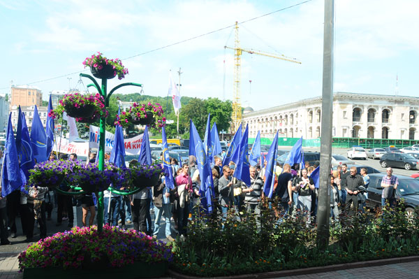 Ми захищаємо дрібний та середній бізнес: мітинги на Подолі та Дегтярівській