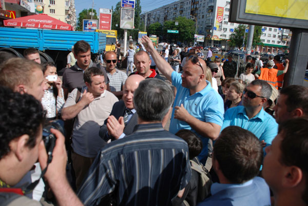 На Печерську ГО «Громадянський Корпус» захищав своїх учасників