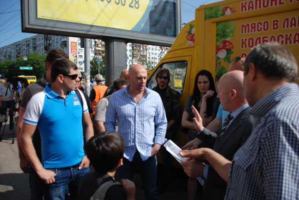 На Печерську ГО «Громадянський Корпус» захищав своїх учасників