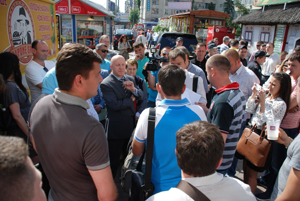 На Печерську ГО «Громадянський Корпус» захищав своїх учасників