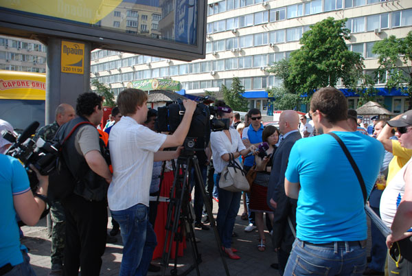 На Печерську ГО «Громадянський Корпус» захищав своїх учасників