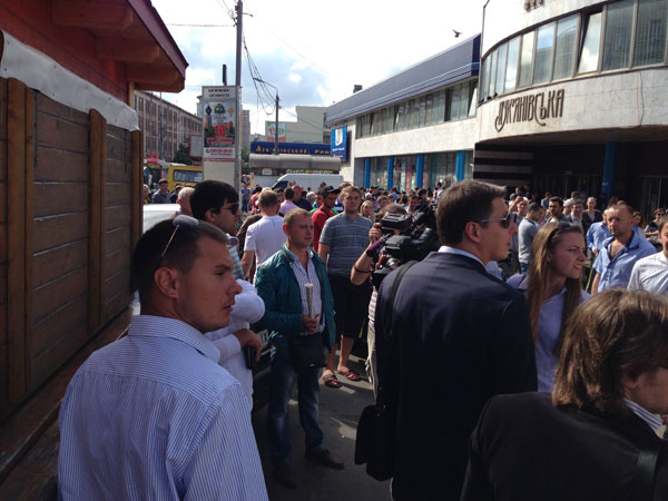 13 червня на Лук’янівці збиралися демонтувати МАФи