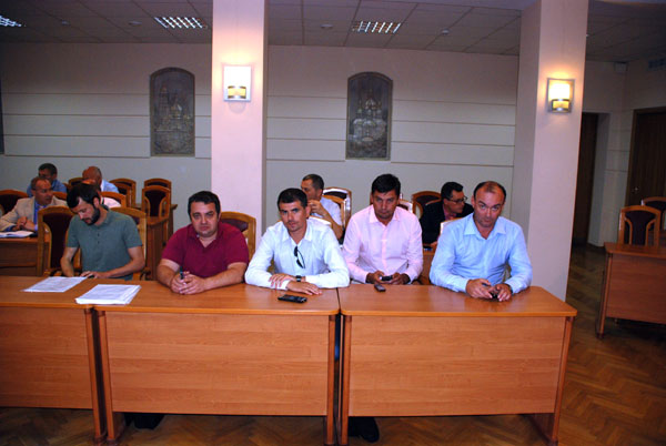 Нарада з проблем розміщення тимчасових споруд відбулася в Печерській РДА