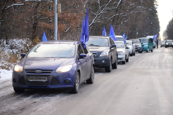 Відбувся п'ятий ювілейний автопробіг «Підприємцям з нами по дорозі!»